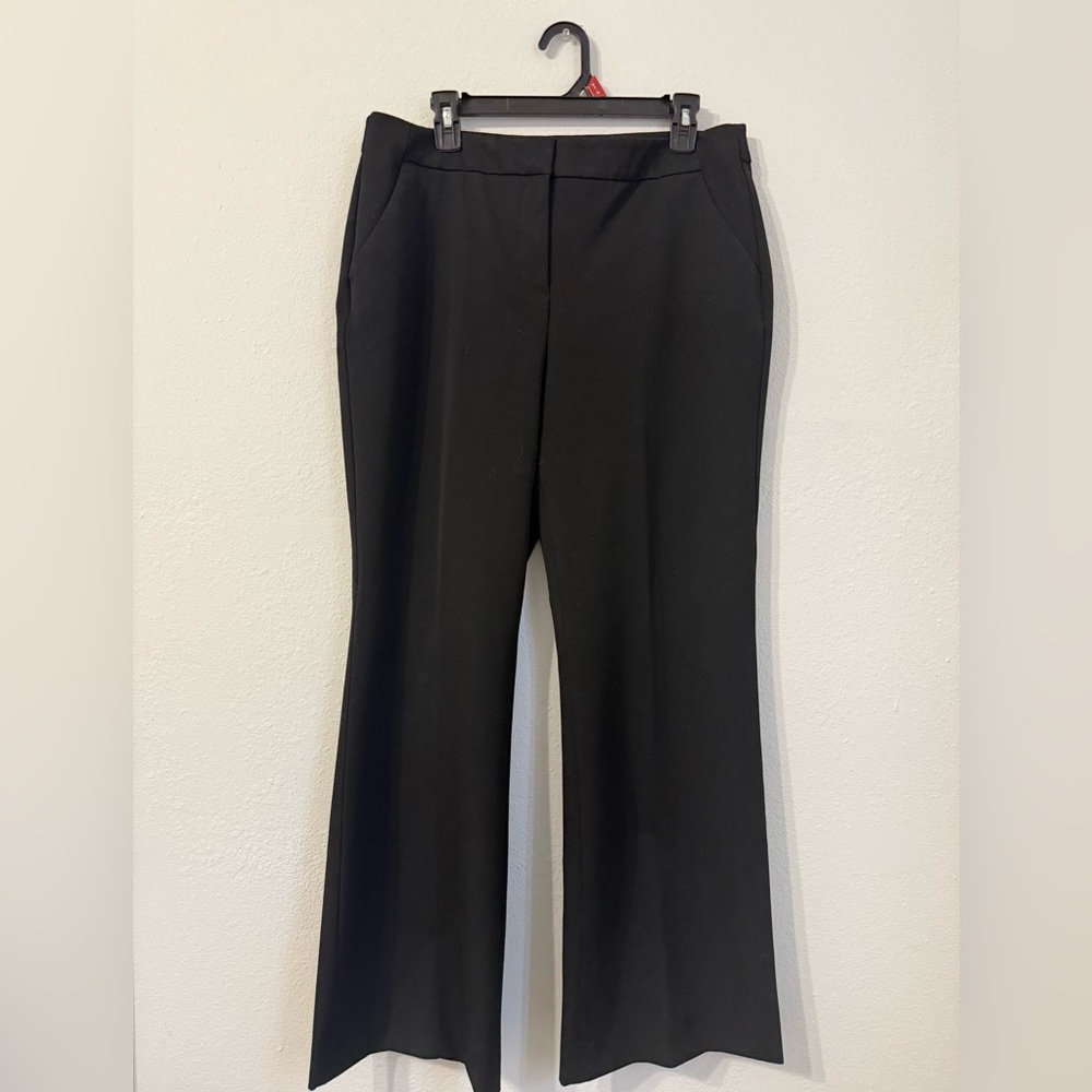 Chicos Wide Leg Trouser Women’s Black Pants Size 2 (US 12)
